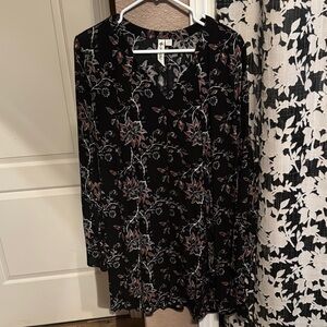 Others Follow Dark Floral Blouse